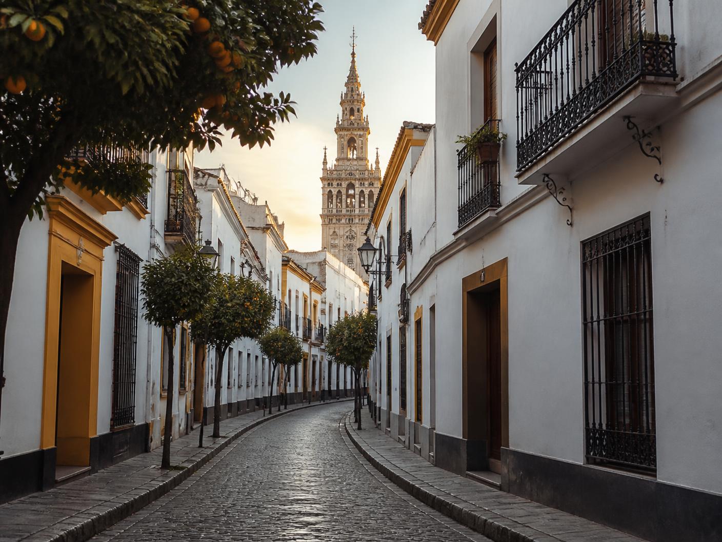Most Beautiful Streets — Walk them at dawn, Seville