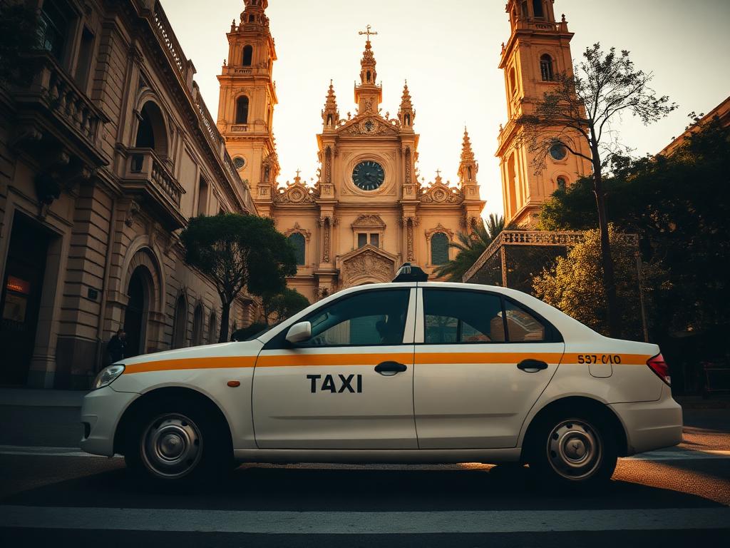 Taxi in Seville
