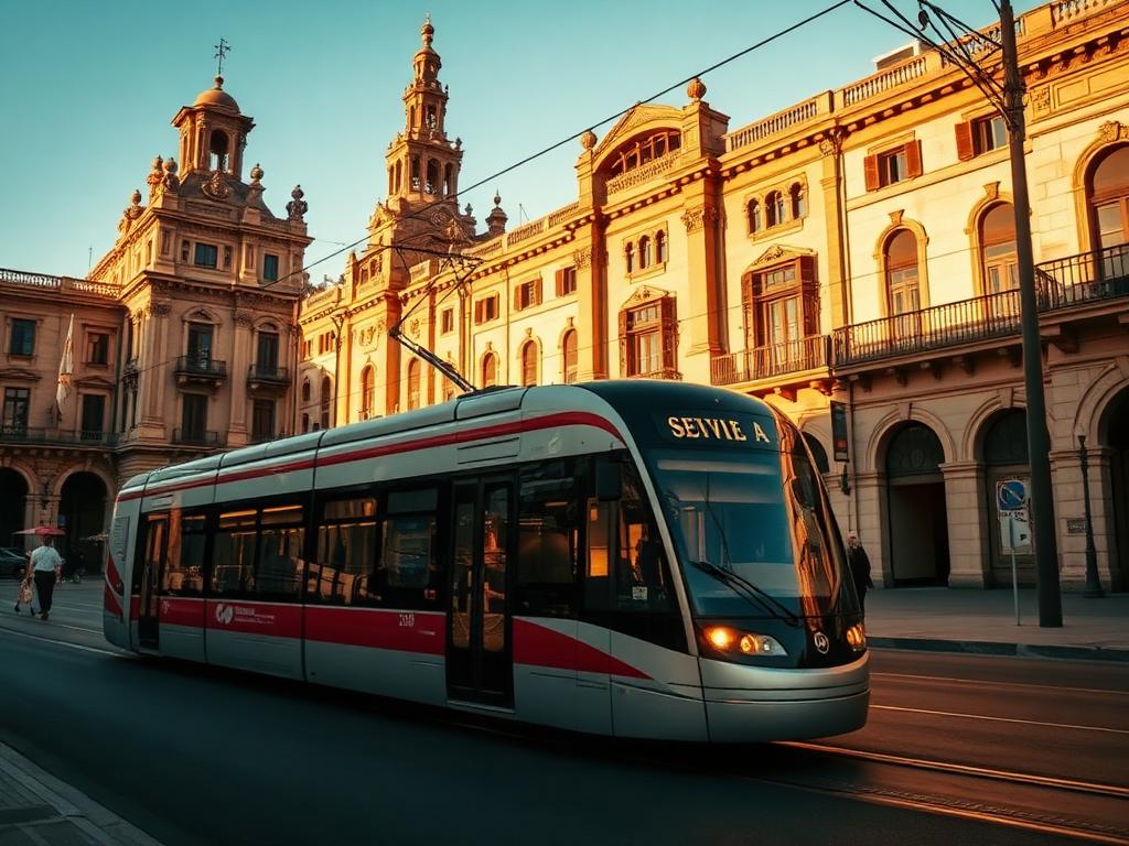 Tram in Seville
